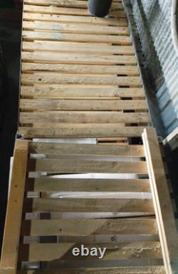 Rayonnage de stockage robuste 4 travées de 2,4 m de large chacune 4 étagères de 1,2 m de profondeur