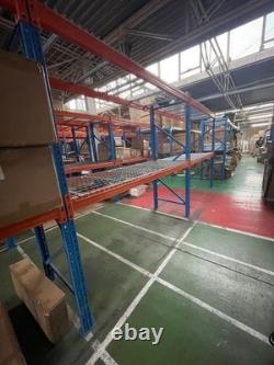 Rayonnage extra lourd 2550x2500x900mm 2000kg niveau stockage en entrepôt