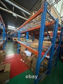 Rayonnage extra lourd 2550x2500x900mm 2000kg niveau stockage en entrepôt