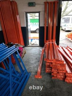 Rayonnage extra lourd 2550x2500x900mm 2000kg niveau stockage en entrepôt