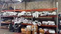 Rayonnage industriel robuste pour garage, unité de stockage 6 baies 3000x1100x2440