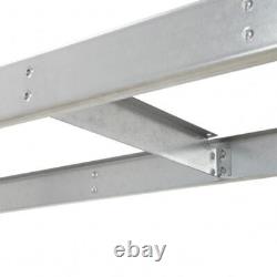 Rayonnage robuste BiGDUG 1980 mm de hauteur, étagères en acier à 4 niveaux