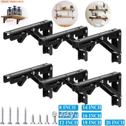 Support de table pliant 1-10 paire étagère 8-20 banc triangulaire mural robuste