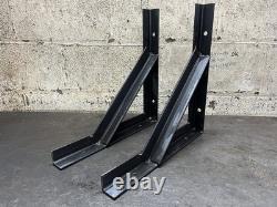 Supports d'étagère lourds 350KG par support en fer angle