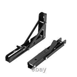 Supports d'étagère pliants 1-10 avec charnière verrouillable murale lourde