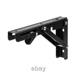 Supports d'étagère pliants 1-10 avec charnière verrouillable murale lourde