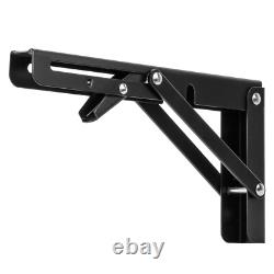 Supports d'étagère pliants 1-10 avec charnière verrouillable murale lourde