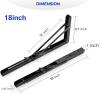 Supports De Tablette Pliants En Acier 2-20x, Lourds, Pour Banc, Table, Plan De Travail, Charni&egrave;re Murale, Royaume-uni
