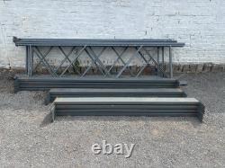 Système de rayonnage à palettes Dexion Speedlock robuste, ensemble complet de 4 travées