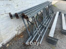 Système de rayonnage à palettes Dexion Speedlock robuste, ensemble complet de 4 travées