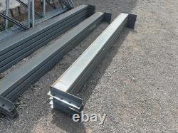 Système de rayonnage à palettes Dexion Speedlock robuste, ensemble complet de 4 travées