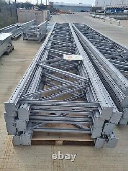 Tall Pallet Racking Heavy Duty Warehouse Beams 10m Uvrights Excellent Condition