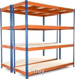 Unité de rayonnage à usage intensif extra lourd 1800 mm H x 1800 mm L x 600 mm P 400 kg UDL