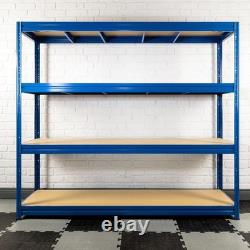 Unité de rayonnage garage BiGDUG robuste 1770H x 600D mm 4 niveaux avec bacs de prélèvement