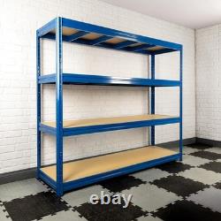 Unité de rayonnage garage BiGDUG robuste 1770H x 600D mm 4 niveaux avec bacs de prélèvement