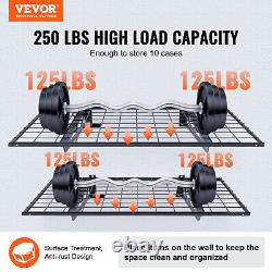 VEVOR 2PCS 3x2 ft Étagères de rangement pour garage, étagères murales à fixation lourde