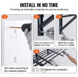 VEVOR 2PCS Étagères de Garage Murales 6x2 pieds - Étagères Robustes à Montage Mural